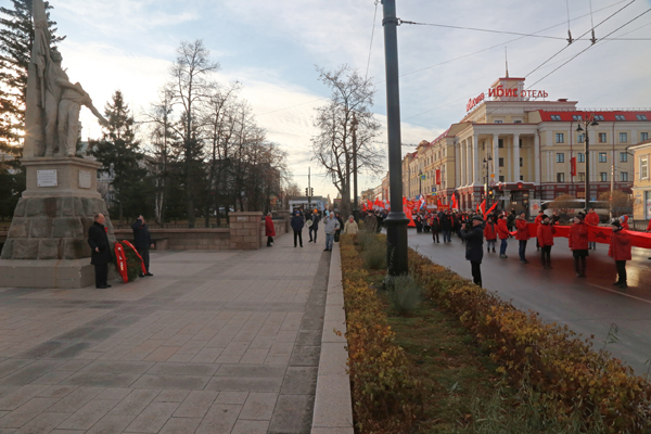 Возложение венка