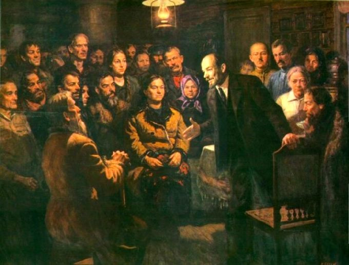 Ленин в Горках